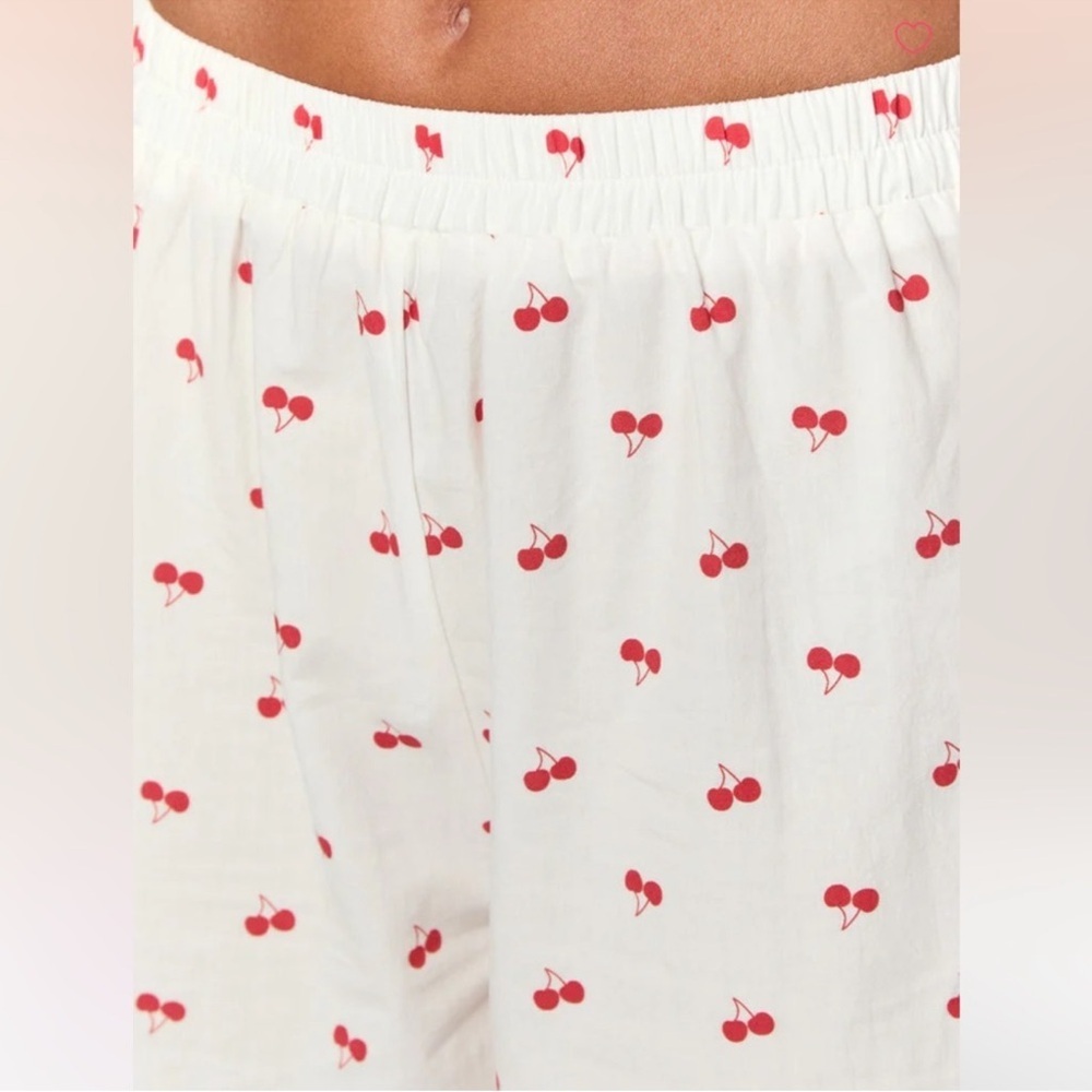Beginning Boutique Cherry print pajamas - Picture 3 of 5